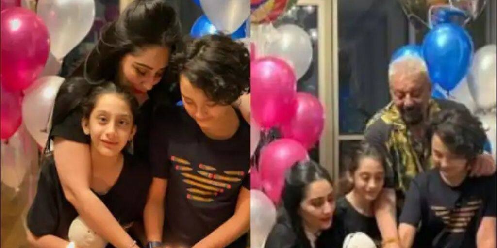 Inside Pics From Sanjay Dutt-Maanayata's Kids Iqra & Shahraan's Birthday Celebrations এগারোয় পা দুই সন্তানের, জন্মদিনের ছবি পোস্ট মান্যতা দত্তের
