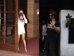 व्हाइट टॉप, शॉर्ट स्कर्ट आणि हाय हिल्समध्ये Arjun Kapoor च्या घरी वाढदिवस साजरा करण्यासाठी पोहोचली Malaika Arora