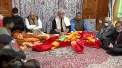 J&K: Amit Shah visits residence of slain Insp Parvez Ahmed
