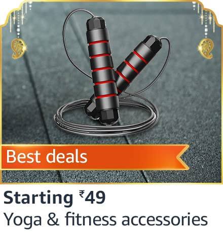 Amazon Festival Sale: Get fit for the festivities with yoga fitness accessories Starting Rs.49 Amazon Festival Sale: ఫిట్‌నెస్‌, యోగా యాక్ససరీస్‌.. ఇప్పుడు రూ.49కే మొదలు