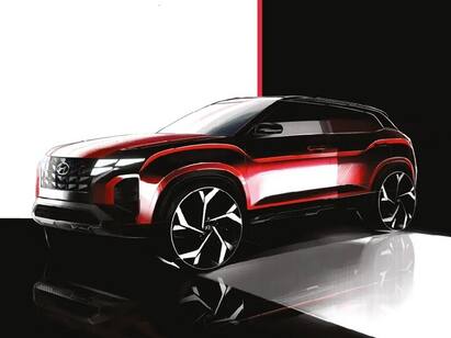 2022 Hyundai Creta Facelift Looks Ravishing, India Launch Next Year. Hyundai Creta Facelift: ஹூண்டாய் க்ரெட்டா ஃபேஸ்லிப்ட் இந்த வருடம் விற்பனைக்கு வராது! க்ரெட்டா பிரியர்கள் ஏமாற்றம்!