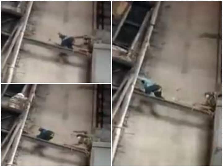 मध्य प्रदेश: CISF जवान ने 50 मीटर की ऊंचाई पर लिफ्ट में फंसे दो मजदूरों को बचाया, देखें वीडियो