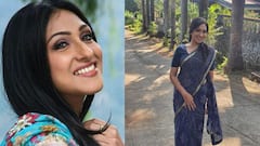 নীল শাড়িতে 'ইত্তর' মাখছেন ঋতুপর্ণা, ভাগ করে নিলেন ছবি