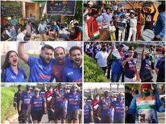 IND vs PAK: भारत-पाक मैच से पहले दुबई में ऐसे मन रहा है जश्न, भारत में भी फैंस में दिखा जोश