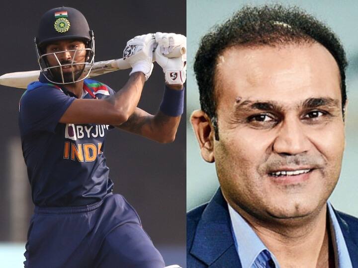 T20 World Cup, India vs Pakistan: Virendra sehwag says hardik pandya could be gamechanger with bat against pakistan T20 World Cup, India vs Pakistan: वीरेंद्र सहवाग बोले- हार्दिक पांड्या का बल्ला चला तो एकतरफा हो जाएगा पाकिस्तान के खिलाफ मैच