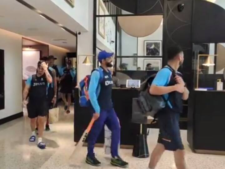 India vs Pakistan T20 World Cup Dubai BCCI Video Of India Players Leaving Hotel For Ind vs Pak T20 WC Dubai Match 'Off We Go...': BCCI Shares Video Of Indian Players Leaving For Stadium Ahead Of Ind vs Pak Clash - Watch
