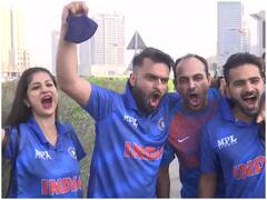 IND vs PAK: भारत-पाक मैच से पहले दुबई में ऐसे मन रहा है जश्न, भारत में भी फैंस में दिखा जोश