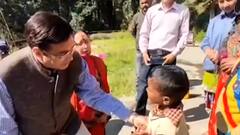 Nainital Landslide: आपदा पीड़ितों से मिले Pritam Singh, सरकार से की मुआवजे की मांग