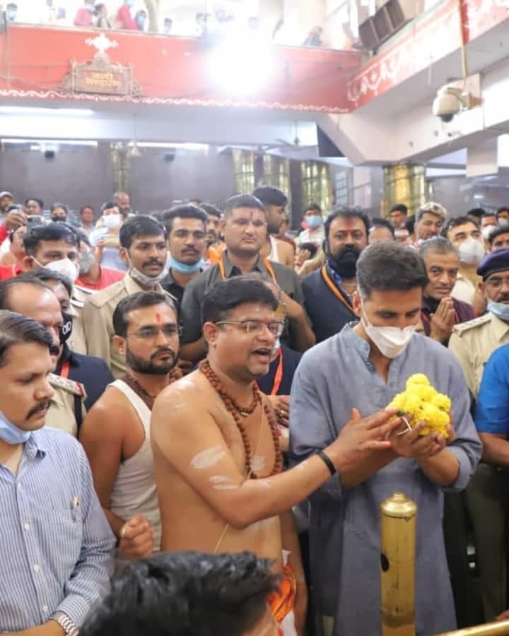 अक्षय कुमारच्या ओह माय गॉड 2 या चित्रपटाचे शूटिंग उज्जैनच्या महाकाल मंदिर परिसरात होणार आहे.  (Photo:@yashh____25/IG)