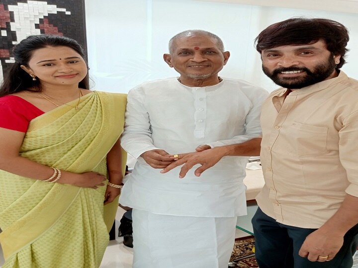 Ilayaraja  | இது உனக்கு.! சிநேகனுக்கு சர்ப்ரைஸ் கிஃப்ட்  கொடுத்த இளையராஜா.!