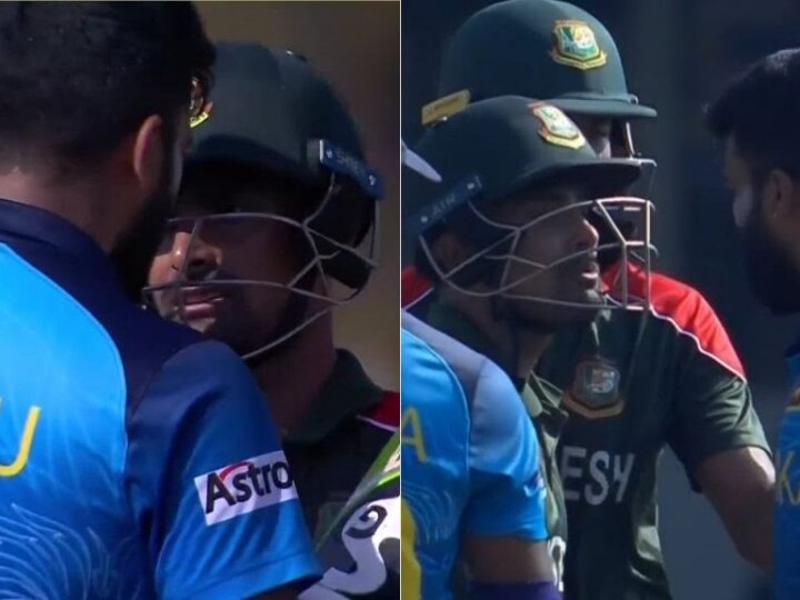 Bangladesh vs Sri Lanka T20 World Cup Lahiru Fight Liton Das Video