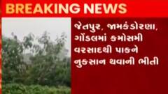 ન્યૂઝરૂમ લાઈવ: રાજકોટના ગ્રામ્ય વિસ્તારમાં વરસાદી માહોલ છવાતા ખેડૂતોમાં ચિંતા, જુઓ ગુજરાતી ન્યુઝ