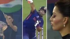 T20 World Cup: বাইশ গজে চার-ছয় ঋষভের, গ্যালারিতে উচ্ছ্বাস উর্বশী রউতেলার, ছবি ভাইরাল