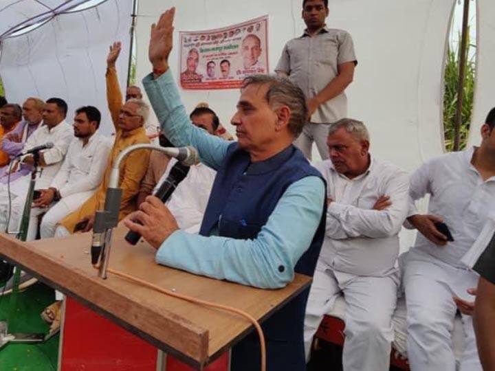 UP Assembly Election 2022 BJP MP Satya Pal Singh attacks on opposition leader in Baghpat ANN UP Election: बीजेपी सांसद सत्यपाल सिंह का विरोधियों पर हमला, बोले- कमजोर लोग करते हैं गठबंधन