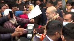 Amit Shah meets and greets residents in J&K | Ground Report