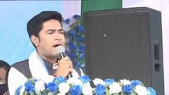 Abhishek Banerjee: 'সাংসদরা মন্ত্রী হলে ভোটে লড়লেন কেন?', দিনহাটার সভা থেকে নিশীথ প্রামাণকিকে কটাক্ষ অভিষেকের | Bangla News