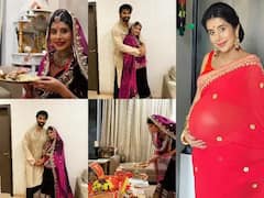 করবা চৌথের ব্রত সুস্মিতা সেনের ভাইয়ের স্ত্রী, স্বামীর সঙ্গে ছবি শেয়ার অন্তঃসত্ত্বা চারুর