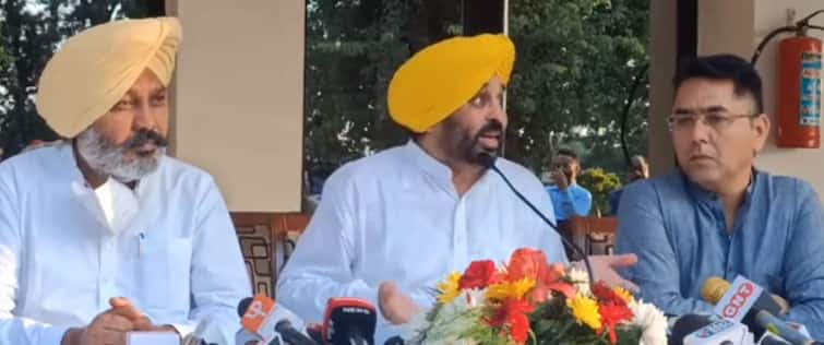 Navjot Sidhu runs away from constructive debate on Punjab issues: Bhagwant Mann Punjab Election: ਭਗਵੰਤ ਮਾਨ ਨੇ ਕਈ ਮੁੱਦਿਆਂ ਨੂੰ ਲੈ ਸਿੱਧੂ ਨੂੰ ਪਾਇਆ ਘੇਰਾ, ਪੁੱਛੇ ਇਹ ਸਵਾਲ