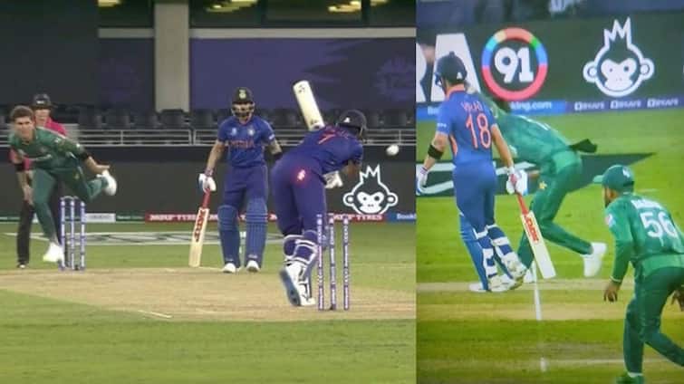 T20 World Cup 2021: Injustice done to KL Rahul against Pakistan, umpire gave out on no ball? T20 World Cup 2021: પાકિસ્તાન વિરૂદ્ધ કેએલ રાહુલ સાથે થયો અન્યાય, અમ્પાયરે નો બોલ પર આવ્યો આઉટ?