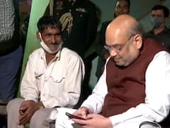 Amit Shah Shares Phone Number With A Local Resident At Jammu Border, Says Can Contact Anytime