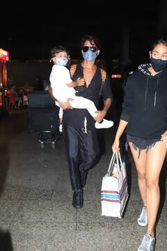 માલદીવમાં પરિવાર સાથે વેકેશન કરીને પાછી આવી મીરા રાજપૂત, જોવા મળ્યો એકદમ હૉટ અંદાજ, જુઓ તસવીરો........