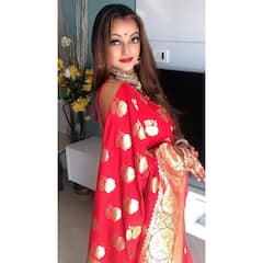 मानसी नाईकचा करवा चौथ लूक; दीपाली सय्यदची खास कमेंट