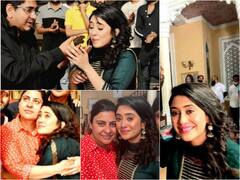 Teary-Eyed Shivangi Joshi Aka Naira's Emotional Goodbye To Yeh Rishta Kya Kehlata Hai Team- See Pics