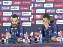 T20 WC: PAK पत्रकार ने कोहली से रोहित पर पूछा सवाल, भारतीय कप्तान ने दिया ये जवाब, Video