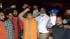 Bajrang Dal vadalise Ashram 3 sets in Bhopal, throws ink at Prakash Jha; shooting stopped