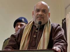 Amit Shah Visits CRPF Camp In J&K's Pulwama, Says ‘We Shouldn't Be Satisfied Till Total Peace Is Achieved’
