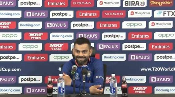 IND VS PAK : रोहितऐवजी इशानला संधी द्यायला हवी होती? पत्रकाराच्या प्रश्नानंतर विराटनं मारला डोक्यावर हात