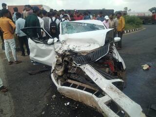 Dahod : ટ્રક અને કાર વચ્ચે અકસ્માતમાં બેના મોત, કારના નીકળી ગયા ફૂરચે-ફૂરચા