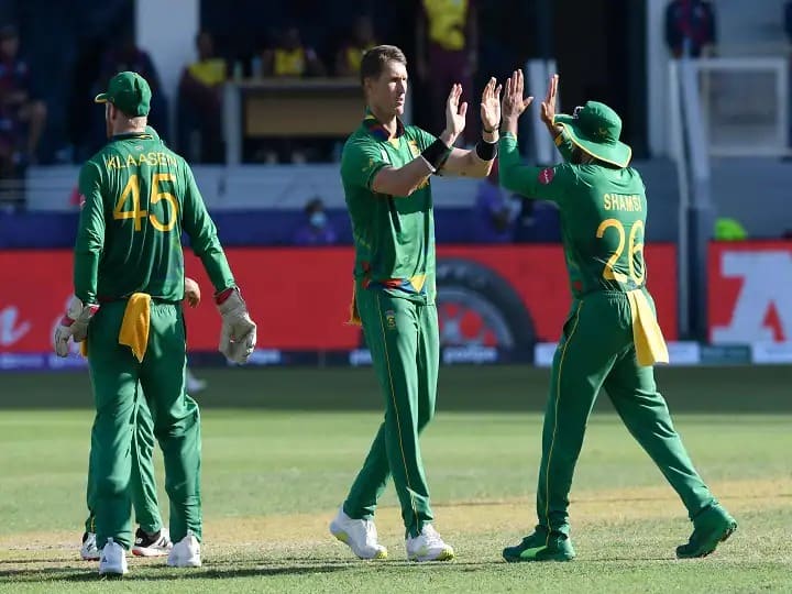 ICC T20 WC 2021: South Africa won the match by 8 wicket against West Indies match 18 at Dubai International Stadium SA vs WI, Match Highlights : दक्षिण आफ्रिकेची वेस्ट इंडिजवर 8 विकेटने मात, ट्वेन्टी ट्वेन्टी विश्वचषकात साजरा केला पहिला विजय