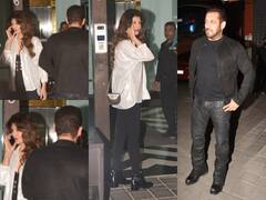 सलमान खान को महफिल में देखते ही ऐसी हो गई 6 साल बड़ी एक्स गर्लफ्रेंड की हालत, यहां देखिए कल रात की तस्वीरें