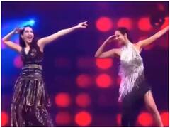 Nora Fatehi और मलाइका ने साथ मिलकर स्टेज पर दी धमाकेदार परफॉर्मेंस, सोशल मीडिया पर वायरल हुआ वीडियो