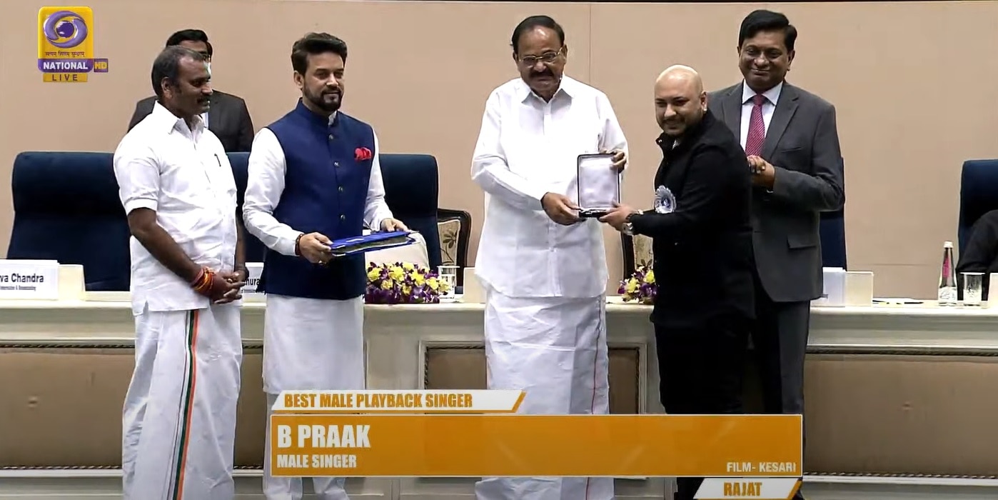 B Praak Expresses Gratitude As He Wins His First National Film Award