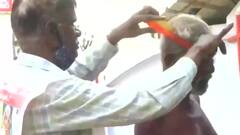 Coimbatore: This Hairdresser is cutting homeless' hair & providing food for free for last 27 years