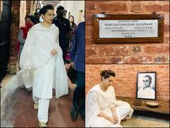IN PICS | Kangana Ranaut Visits Vinayak Damodar Savarkar’s Cell At Kala Pani