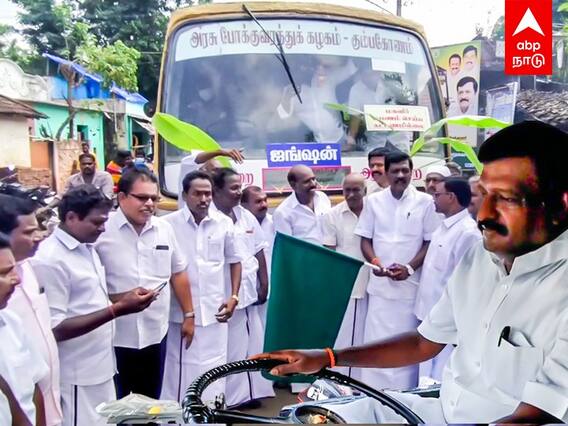 Mayiladuthurai : டிரைவராக களமிறங்கிய காங்கிரஸ் எம்.எல்.ஏ