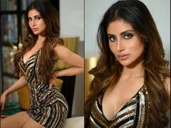 Photos: ફરી એકવાર હૉટ ડ્રેસ પહેરીને ગ્લેમરસ લૂકમાં દેખાઇ મૌની રૉય, ફેન્સ પણ રહી ગયા જોતા, જુઓ..........