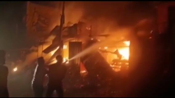 Tamil Nadu Fire : तामिळनाडूत कालाकुरिची जिल्ह्यात फटाक्याच्या गोदामाला भीषण आग, 5 जणांचा मृत्यू