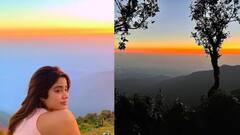 পাহাড়ের কোলে ছুটি কাটাচ্ছেন জাহ্নবী কপূর, দেখে নিন সেই ছবি