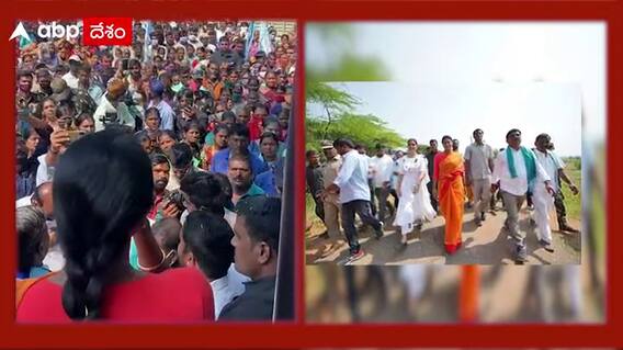 YS Sharmila: కందుకూరు మండలంలో వైఎస్ షర్మిల పాదయాత్ర