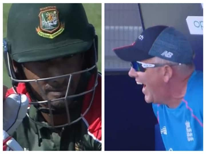 Run out of Afif Hossain in their T20 World cup Super 12 match against Bangladesh and England goes viral in social media Watch Video | அடேய் அப்பரசண்டிகளா.. மிஸ்ஃபீல்டுல ஓடாதிங்கன்னு எத்தன வாட்டி சொல்றது? செம்ம சிரிப்பை உண்டாக்கிய ரன் - அவுட்