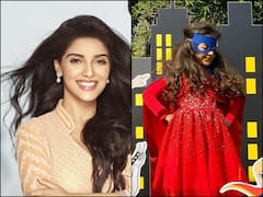 Ghajini Actress Asin’s Daughter Arin Dresses Up As ‘Super Hero’ For Her 4th Birthday. See Adorable Pics
