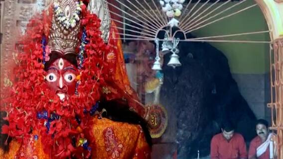 Kali Puja 2021: কালীপুজোর নিশি রাতে বিশেষ পুজো-আরতি নলাটেশ্বরী মন্দিরে | Bangla News