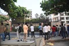 PICS: Fans Gather Outside SRK's Mannat After His Son Aryan Khan Gets Bail In Drugs Case