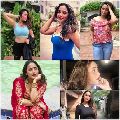 નવી દિલ્હીઃ ભોજપુરી એક્ટ્રેસ રાની ચેટર્જીનુ અસલી નામ શબીહા શેખ છે, વિના લગ્ન કરે માંગમાં સિંદૂર ભરનારી રાની ચેટર્જી પર્સનલ અને રિયલ લાઇફમાં એવા બૉલ્ડ સ્ટેપ્સ માટે જાણીતી છે. તાજેતરમાં જ રાની ચેટર્જીએ કરવાચોથ પર સોળ-શૃંગાર કરીને સોશ્યલ મીડિયા પર પૉસ્ટ કરી હતી, જેમાં તે કોઇ સુહાગનથી કમ નથી હતી લાગી રહી.