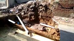 Road Collapsed In Ludhiana: ਲੁਧਿਆਣਾ 'ਚ ਵੇਖਦਿਆਂ-ਵੇਖਦਿਆਂ ਧਸ ਗਈ ਸੜਕ, ਕਈ ਬੱਚੇ ਜ਼ਖ਼ਮੀ