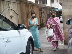 लॉन्ग ड्रेस के नीचे चप्पल पहने दिखीं Malaika Arora, तो बहन Amrita Arora का दिखा टिप टॉप अंदाज, देखें तस्वीरें